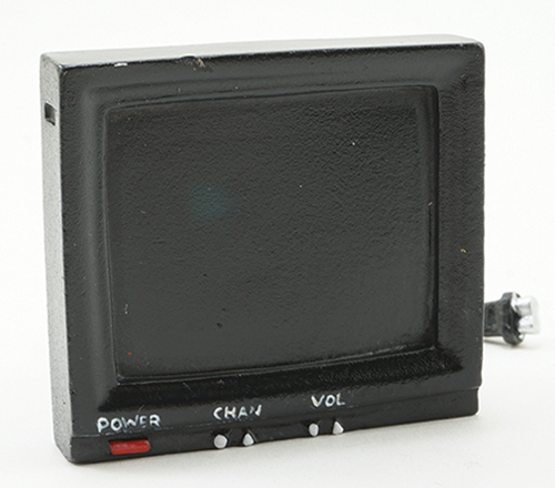 Dollhouse Miniature Television